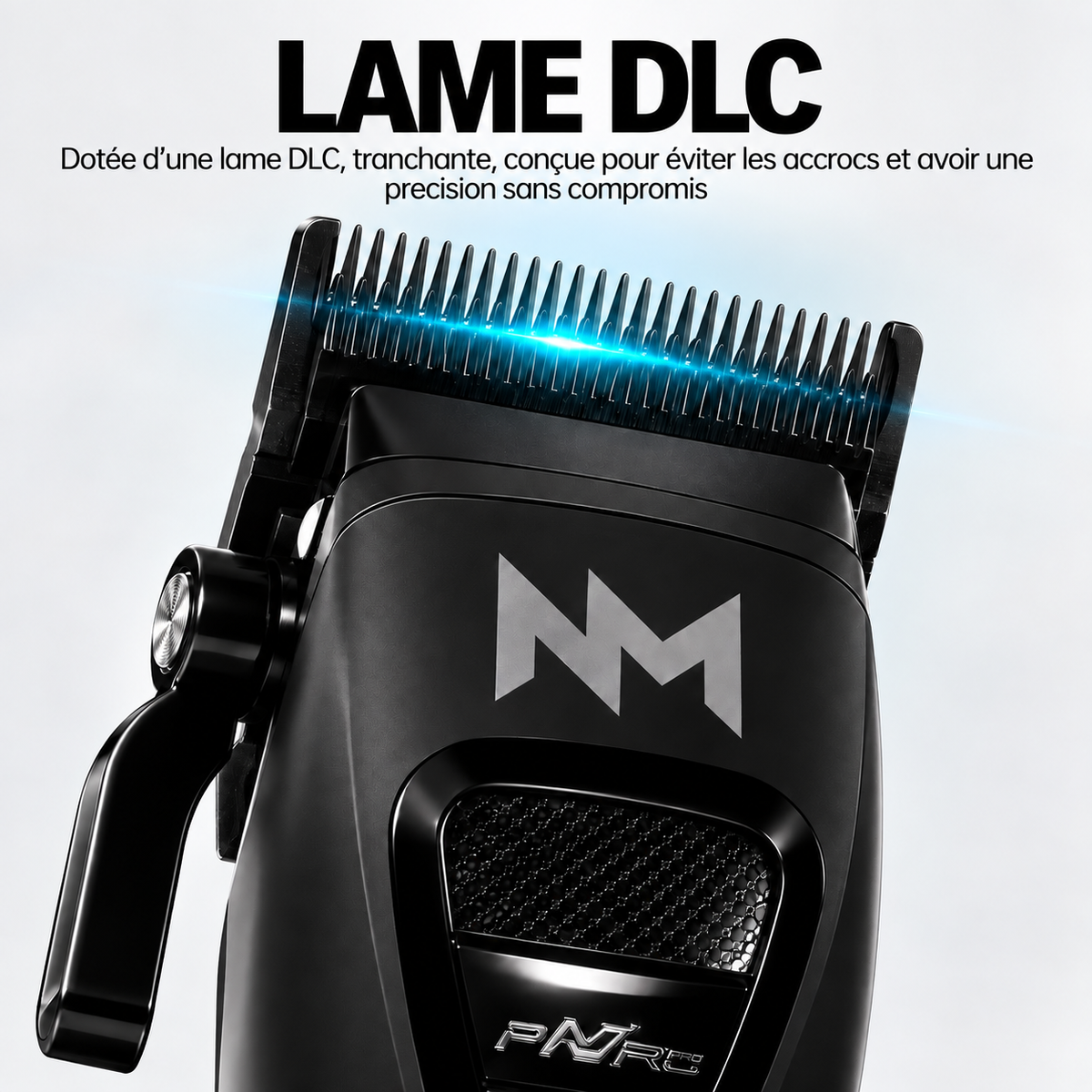 NOIR MAT VANTA — Tondeuse coupe & barbe