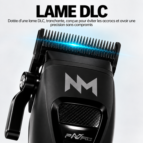 NOIR MAT VANTA — Tondeuse coupe & barbe
