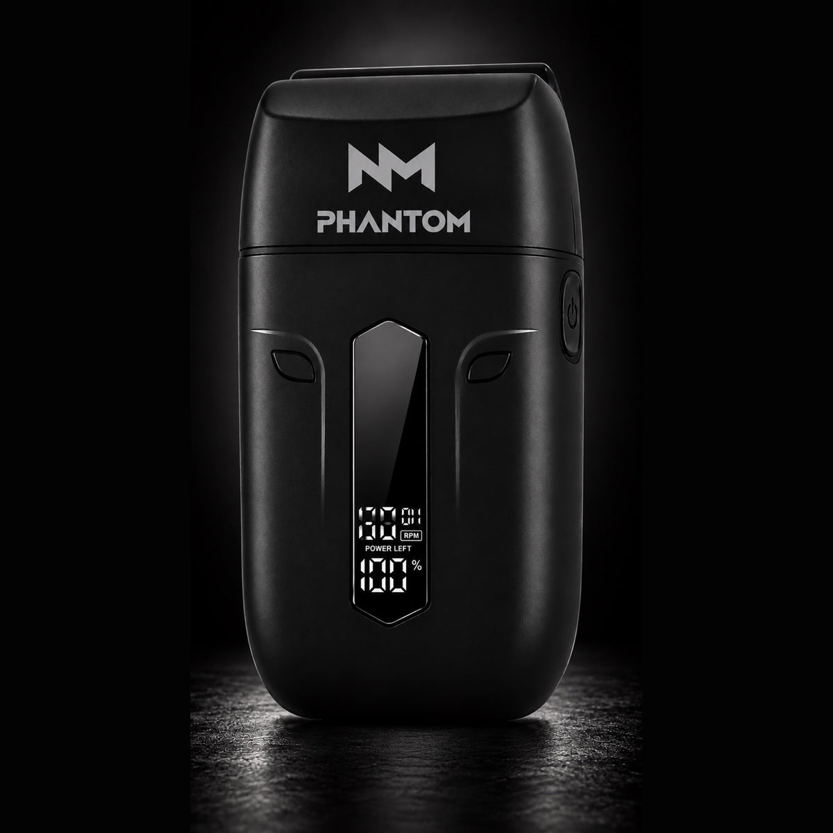 NOIR MAT PHANTOM — Rasoir électrique
